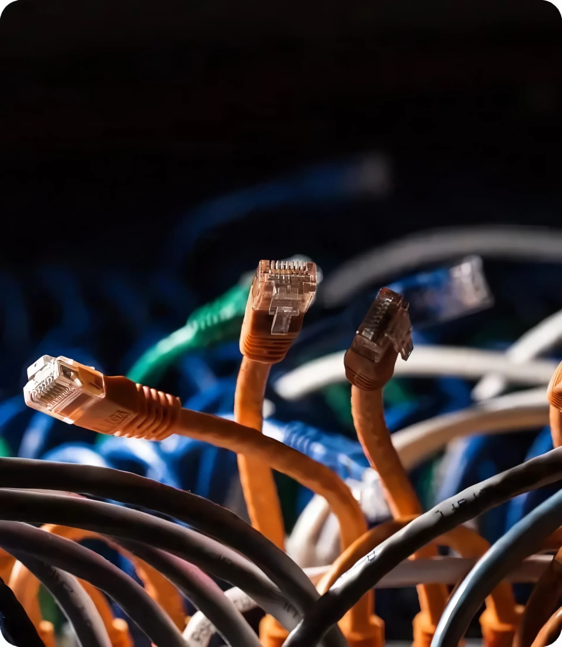 Nätverkskablar för professionell installation